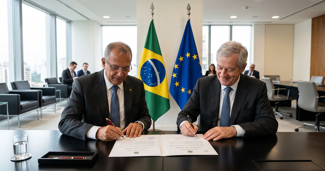 Mercosul-UE assinado: o que muda de verdade para empresas brasileiras que querem chegar à Europa